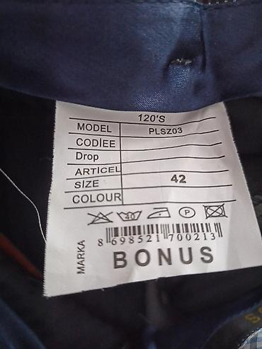 Cinslər və şalvarlar: Təzə boz klassik şalvar uzunluğu-1.00
Beli-76sm — 5