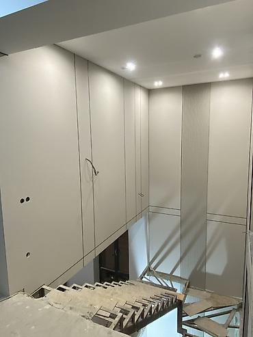 Фасадные сэндвич панели: Декоративные стеновые панели с скрытым стыком (рейки/фальшшвы) - — 2