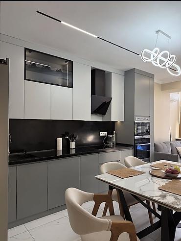 silver kitchen: Кухонный гарнитур, Новый, цвет - Серый — 4