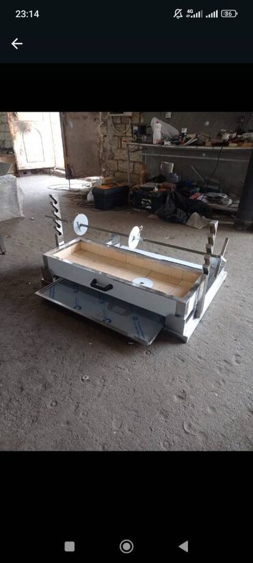 Restoran manqalları: Köz Döner Manqallari ve Havalandirmalarin, Nerj Masalarin Satisi, Her — 6