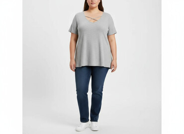 shein bluzki plus size: George, Жіноча блуза, розмір 5XL