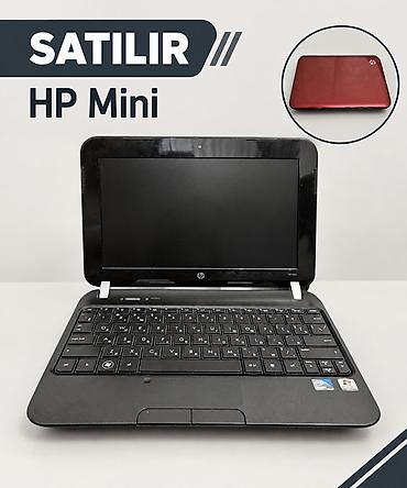 HP: HP Mini netbuk - Rəng: qırmızı üst qapaq, qara korpus - Ekran — 1