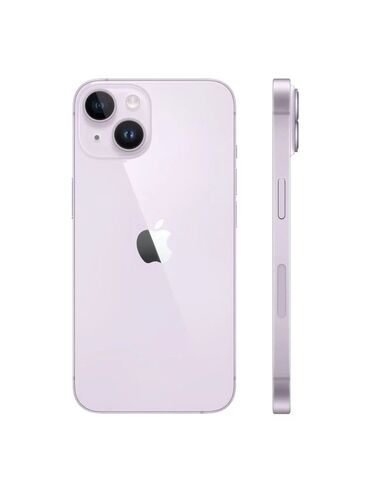 iphone продаю: IPhone 14, Б/у, 128 ГБ, Deep Purple, Наушники, Зарядное устройство, Защитное стекло, 87 %