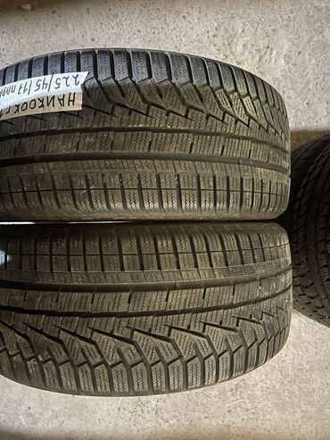 шины зимние матиз: Шины 225 / 45 / R 17, Зима, Б/у, Пара, Легковые, Корея, Hankook