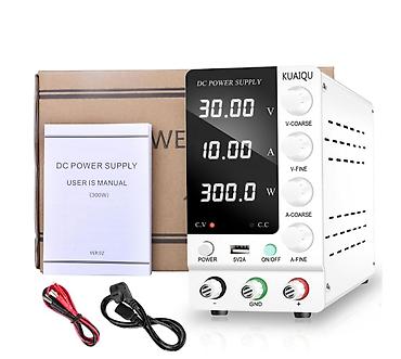 rezistor: Laborotor kommutasiya enerji təchizatı. Model: KUAIQU C-3010 Dörd — 4