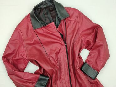 Women`s leather jacket, size 5XL (EU 50)