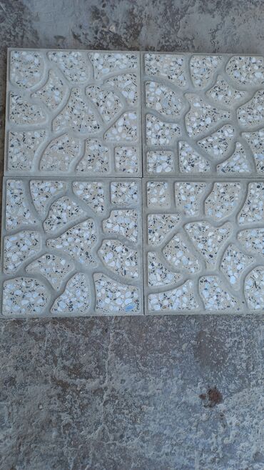 Beton plitələr: Məhsul: Kafel/daş döşəmə plitələri (mozaik daş çınqıllı dizayn) - — 8