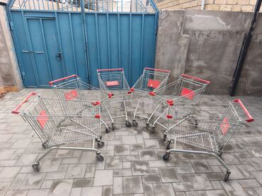 Mağaza arabaları: 100 l, Metal, İşlənmiş — 2