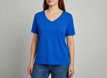 ręcznie malowane koszulki: Women`s T-shirt, size 3XL (EU 46)
