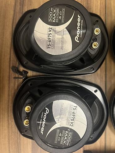 ses dinamikleri: Pioneer TS-6975V2 avtomobil akustikası — 6x9 düym (oval) koaksial — 2