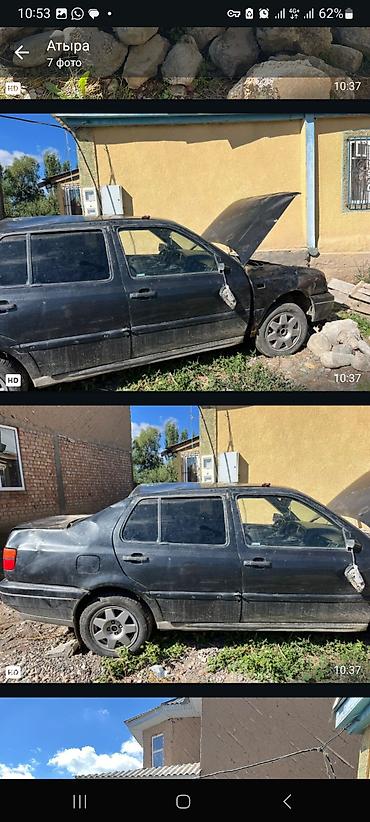 мереке авто: Volkswagen Vento: 1994 г., 1.8 л, Кол менен иштөөчү, Бензин, Седан — 3