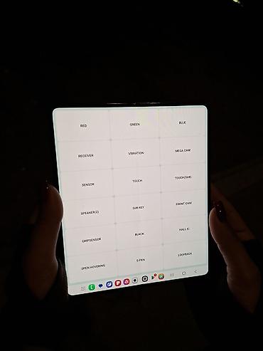 2 ci əl komputer: Samsung Galaxy Z Fold 5, 256 GB, rəng - Qara, Barmaq izi — 6
