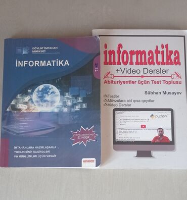 informatika qayda: Informatika Sübhan Musayev və qayda kitabı ikisi bir yerde 15 AZN