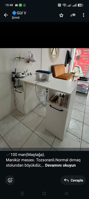magurex nano temizleyici: Manikür üçün masa