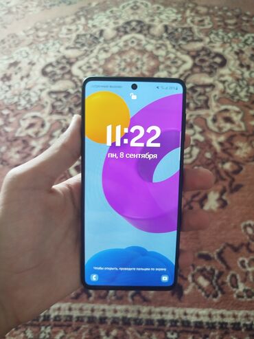 usb uzadıcı: Samsung Galaxy M52 5G, 128 GB, İki sim kartlı, Face ID, Sensor