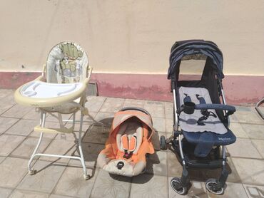 u%C5%9Faq %C3%BC%C3%A7%C3%BCn polis kostyumu: Yemek,stolu kalyaska ve avtokreslo. 3 u biryerde satilir Her biri