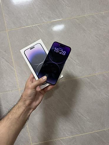elden ring disk: IPhone 14 Pro, 256 GB, Deep Purple, Simsiz şarj — 1
