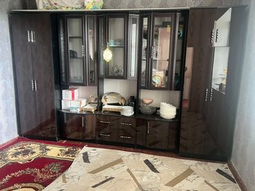 бут кийим шкаф: Зал үчүн гарнитур, ДСП, түсү - Күрөң