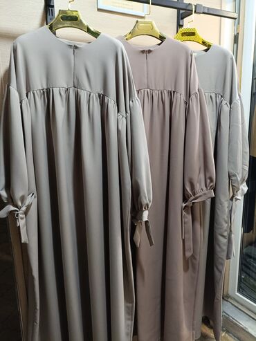 Халаты: Женские абаи — коллекция базовых и нарядных моделей - Свободный — 6