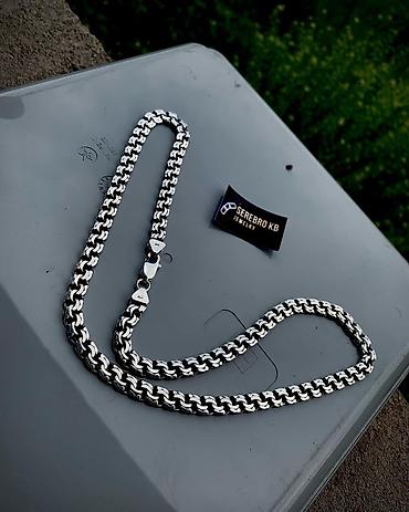 Серебряные цепочки: Серебряная цепь "Питон" 60 грамм 55 см Делаю на Заказ серебряные — 13