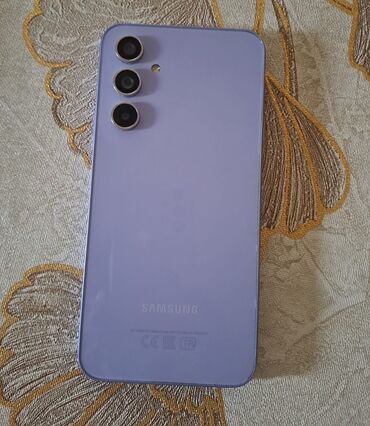 Kompüter, noutbuk və planşetlər: Samsung Galaxy A54 5G, 128 GB, rəng - Bənövşəyi, Barmaq izi