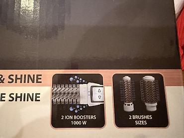 Saç üçün fırçalı fen (styler) - Güc: 1000 W - 2 Ion Boosters