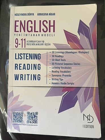 Məhsul: “English – Yeni İmtahan Modeli” (9–11-ci siniflər üçün)