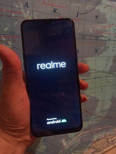 iwlenmiw telefonlarin satisi: Realme 5, 64 GB, rəng - Mavi, Sensor, Barmaq izi, İki sim kartlı