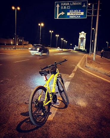 Şəhər velosipedləri: Velosiped Saft 26 liq model 1 heftedi alindigi cemisi 3 defe surulub — 1