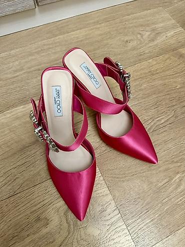 pull and: Туфли, 38, 38.5, Jimmy Choo, Новый, цвет - Розовый, Самовывоз — 8