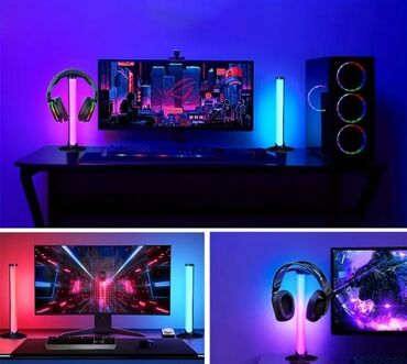 Masaüstü kompüterlər və iş stansiyaları: RGB masa lampası 💡 Ucuz və Keyfiyyətli Məhdud sayda oyun zövqünüzə