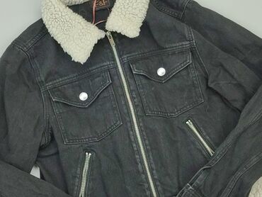 spódniczka jeansowe z haftem po obu stronach: Jeans jacket, F&F, M (EU 38), condition - Good