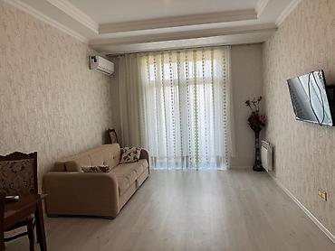 1 однокомнатная квартира: 1 otaqlı mənzil – tam mebel və texnika ilə - Geniş və işıqlı zal — 2