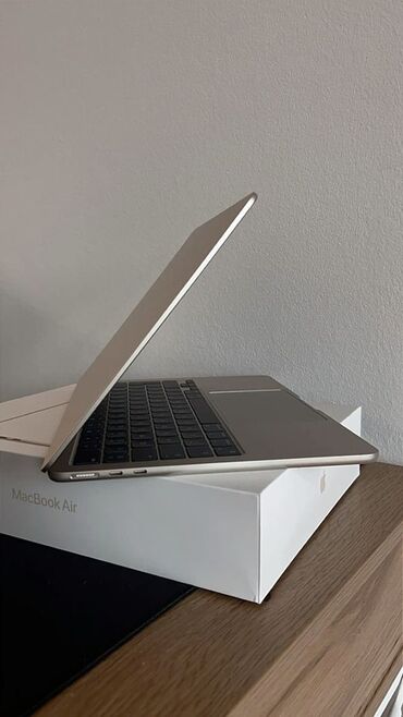 macbook в рассрочку без процентов: Ноутбук, Apple, 8 ГБ ОЭТ, Apple M2, 15.4 ", Колдонулган, Татаал эмес тапшырмалар үчүн, эс тутум SSD