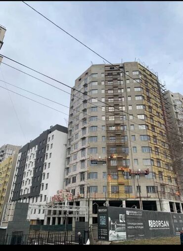 срочно продаётся 1 комнатная квартира в районе ошского рынка по улице кенсуйская: 1 комната, 41 м², Элитка, 7 этаж, ПСО (под самоотделку)