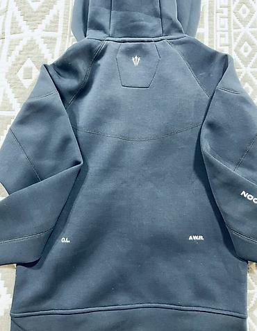кыргызская национальная одежда: Мужская толстовка, M, Nike, Новый, цвет - Синий, Платная доставка — 2