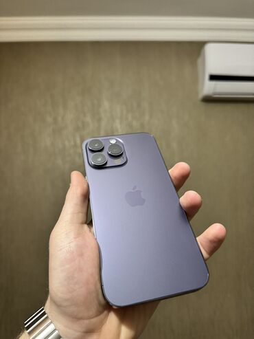 tecili nomreler: IPhone 14 Pro Max, 128 GB, Deep Purple, Face ID