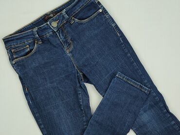 legginsy woskowane wysoki stan: Tu, Jeansy damskie, M