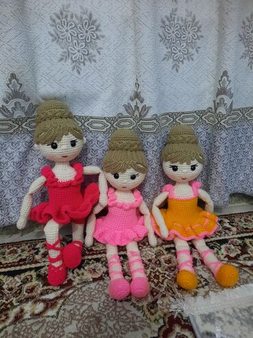 Игрушки: В продаже экологически чистые вязаные игрушки, ручная работа,качество — 4