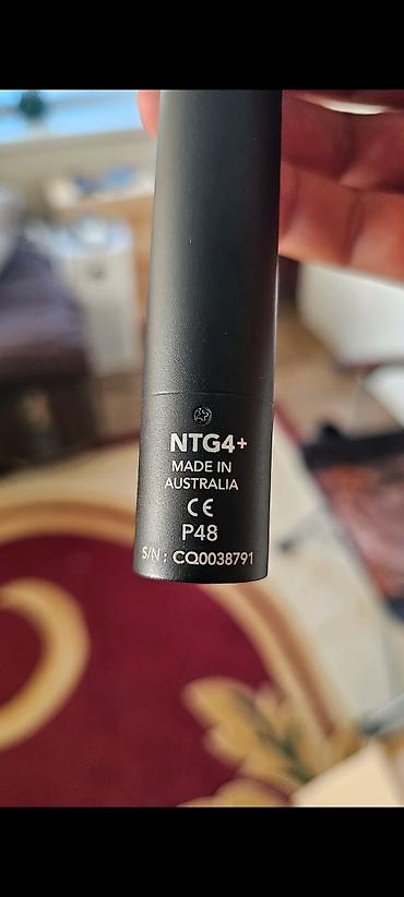 Студийные микрофоны: RØDE NTG4+ — профессиональный направленный микрофон‑«пушка» для — 2