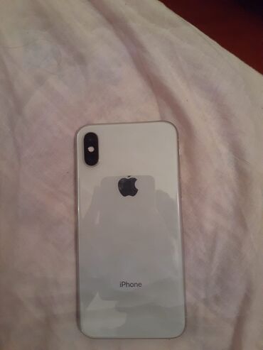 apple x ekran: IPhone X, Gümüşü, Face ID