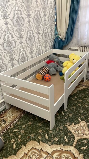 купить кухонный стол в бишкеке: Новая Детская кровать с бортиками С 1,5 лет до 10-12 лет - Материал