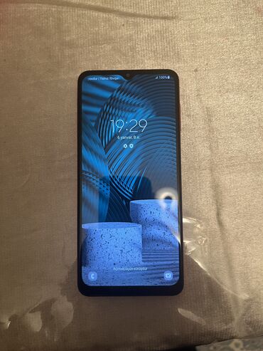 samsung s300: Samsung Galaxy A12, 64 GB, rəng - Qırmızı, Barmaq izi, Sensor