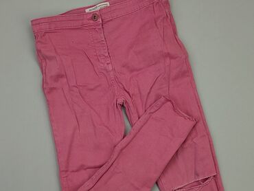 jeansy tapered: Spodnie jeansowe, 10 lat, 140, stan - Zadowalający