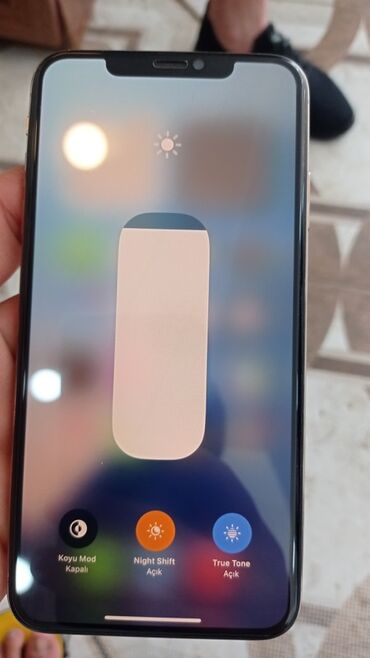 iphone xs max qiyməti: IPhone Xs Max, Qızılı, Face ID