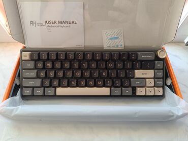 komputer keys: Mexaniki klaviatura Royal Kludge R65 RGB (Chartreuse Switch) kime