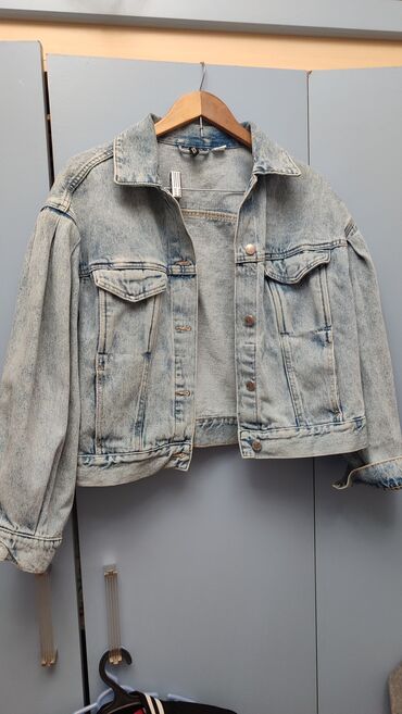 джинсовая куртка мужская: Джинсовая куртка, L (EU 40)