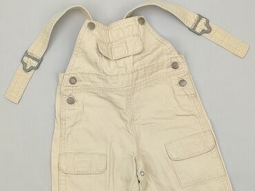 ocieplane legginsy 134: Dungarees, 6-9 months, condition - Very good