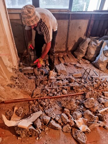 Təmir işləri: Mənzillərin təmir öncəsi bütün söküntü işləri,evlərin — 2