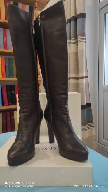 Сапоги: Женская обувь, набор из 4 пар. 1) Ботильоны на высокой шпильке с — 6